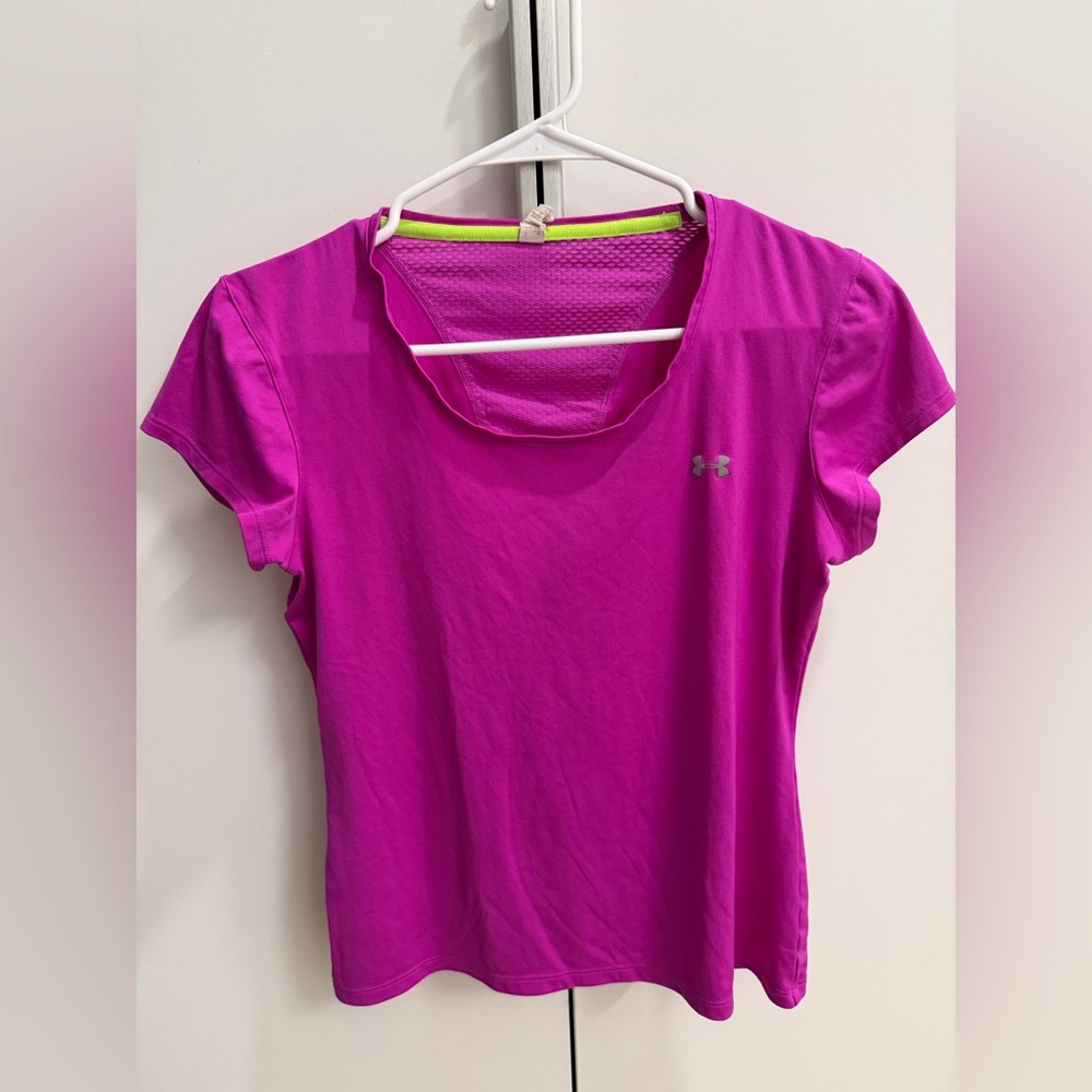 Under Armour Women's Short Sleeve Tee - Pink
